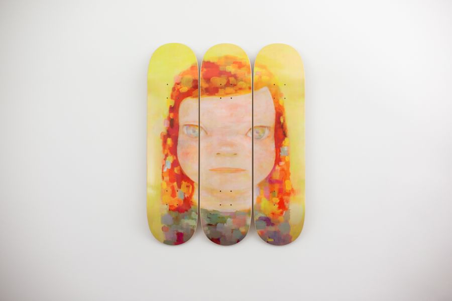 スケートボード Yoshitomo Nara skate deck Amazon.co.jp: Yoshitomo Nara Skateboard Deck : Toys & Games