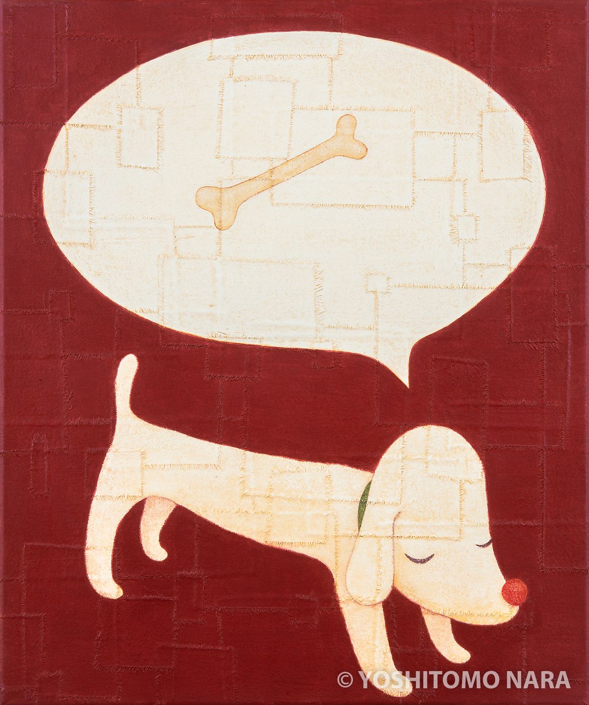 No.YNF2402 - I Think, Therefore I Am a Dog 1999 | YOSHITOMO