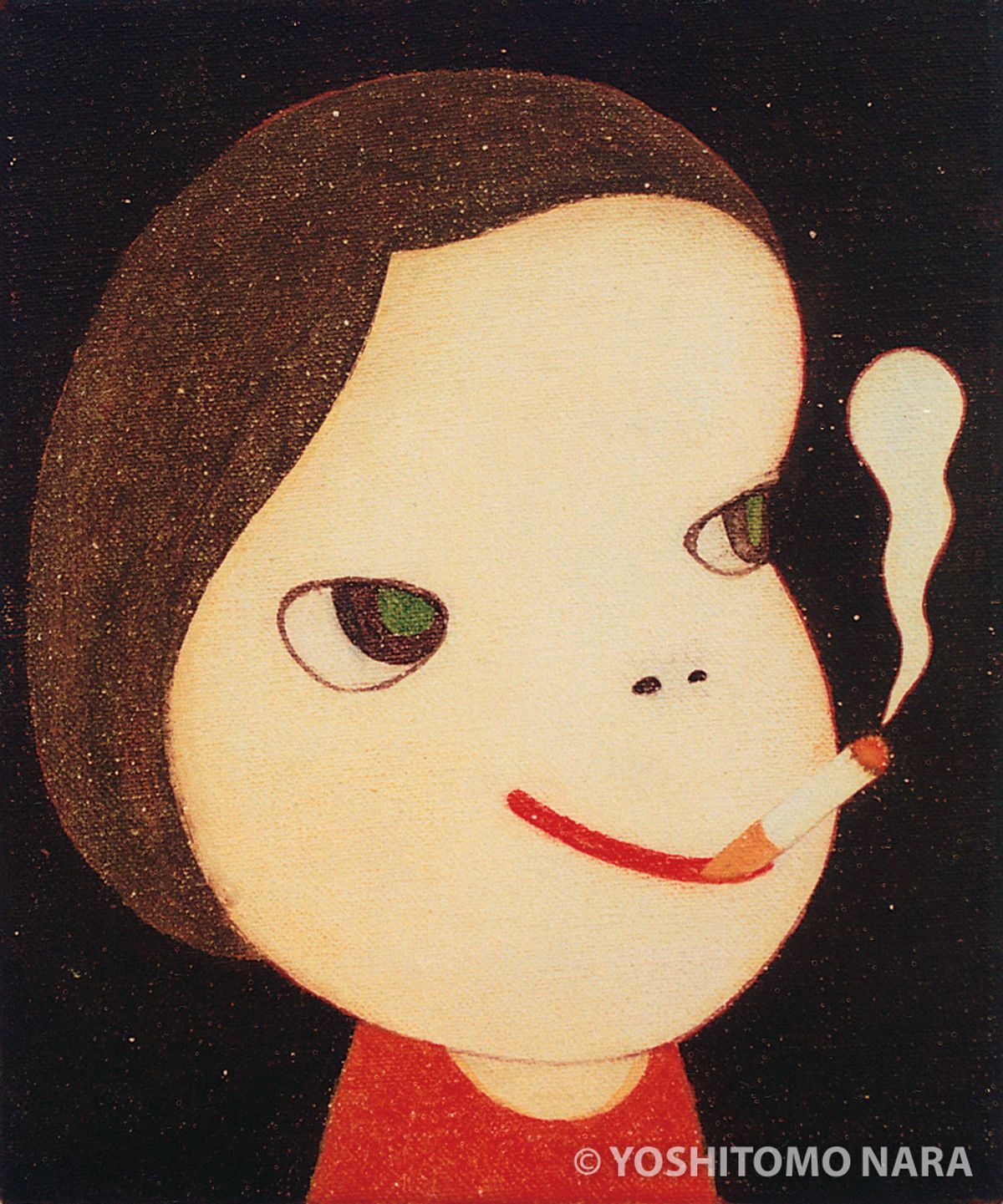 No.YNF2425 - たばこ 1999 | YOSHITOMO NARA The Works - 奈良美智