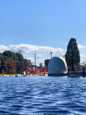 No.YNF6889 - Peace Head（拡大作） 2021（粘土原型：2020
