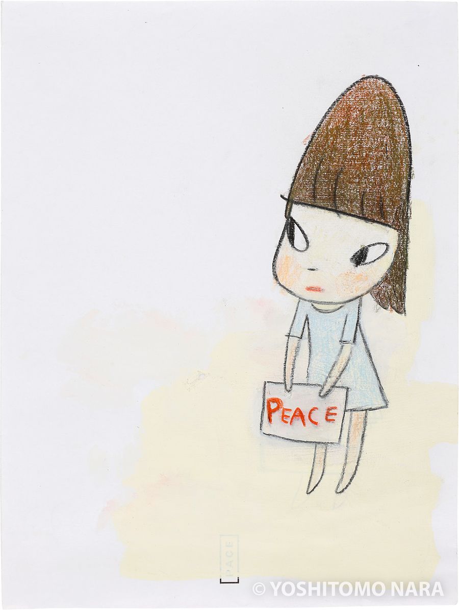 奈良美智 奈良美智 「I Draw the Line」 （BLUM） ｜Tokyo Art Beat