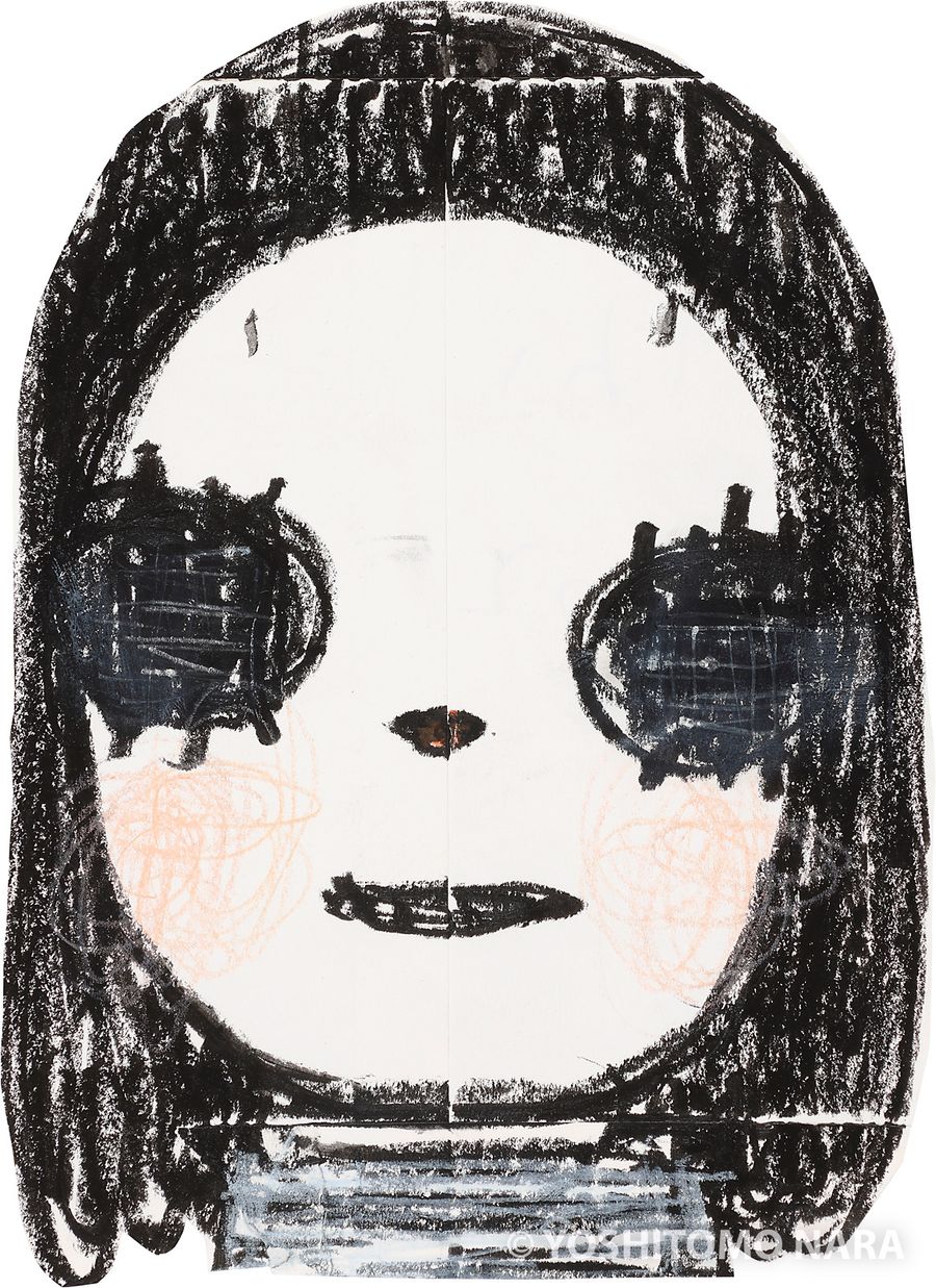 奈良美知 No.YNF4030 - Twins II 2005 | YOSHITOMO NARA The Works - 奈良
