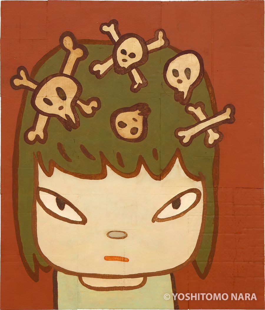 No.YNF7416 - Death, Death, Death 2023 | YOSHITOMO NARA The Works