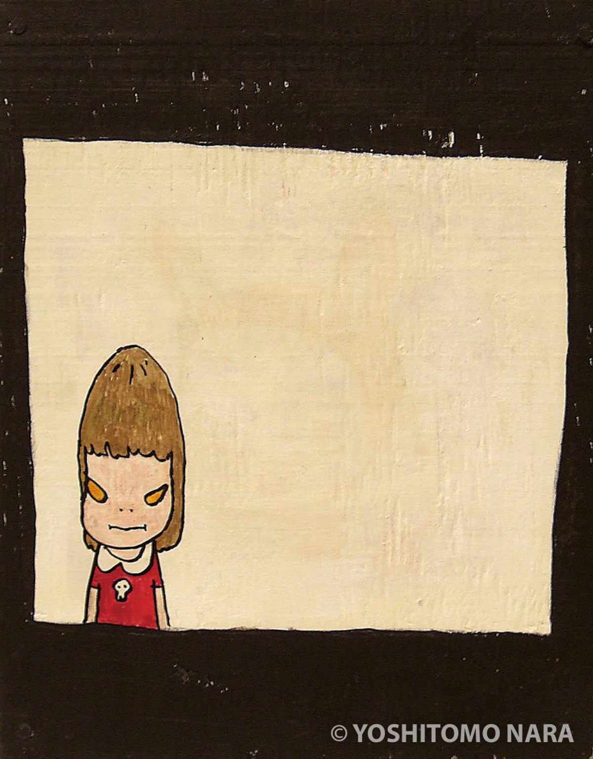 奈良美智 No.YNF2615 - Untitled 2000 | YOSHITOMO NARA The Works - 奈良