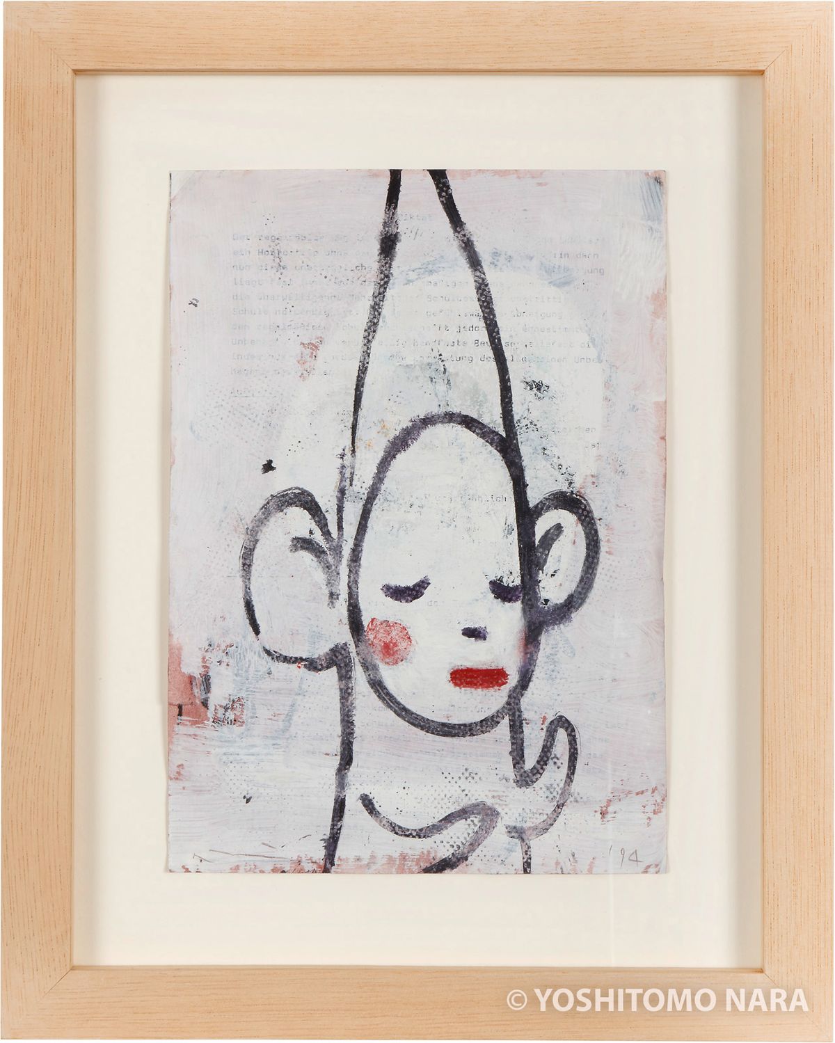 No.YNF7570 - Untitled 1994 | YOSHITOMO NARA The Works - 奈良美智