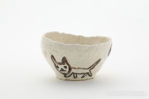 No.YNF5400 - 猫娘茶碗 2010 | YOSHITOMO NARA The Works - 奈良美智