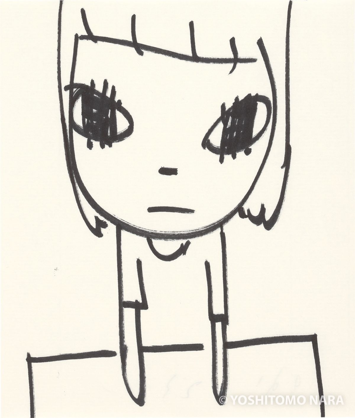 No.YNF7559 - Untitled 2023 | YOSHITOMO NARA The Works - 奈良