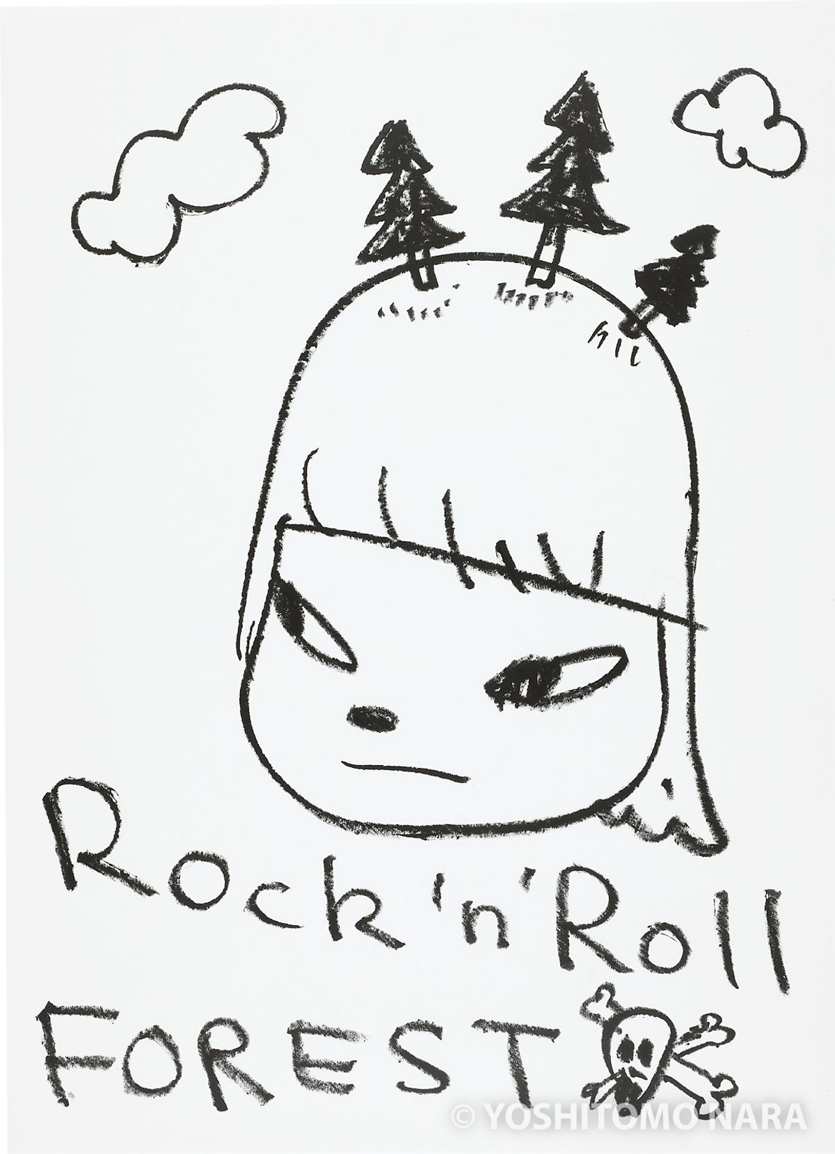 No.YNF7902 - Rock 'n' Roll Forest 2024 | YOSHITOMO NARA The