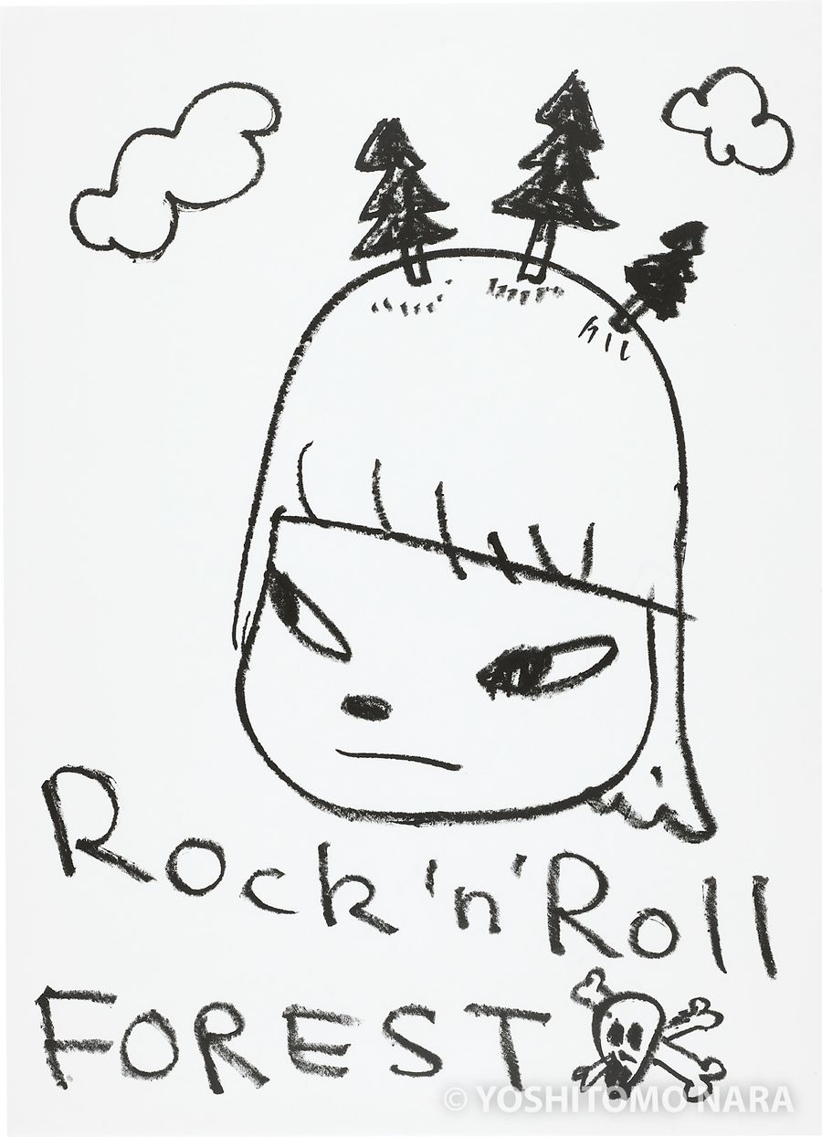 No.YNF7902 - Rock 'n' Roll Forest 2024 | YOSHITOMO NARA The