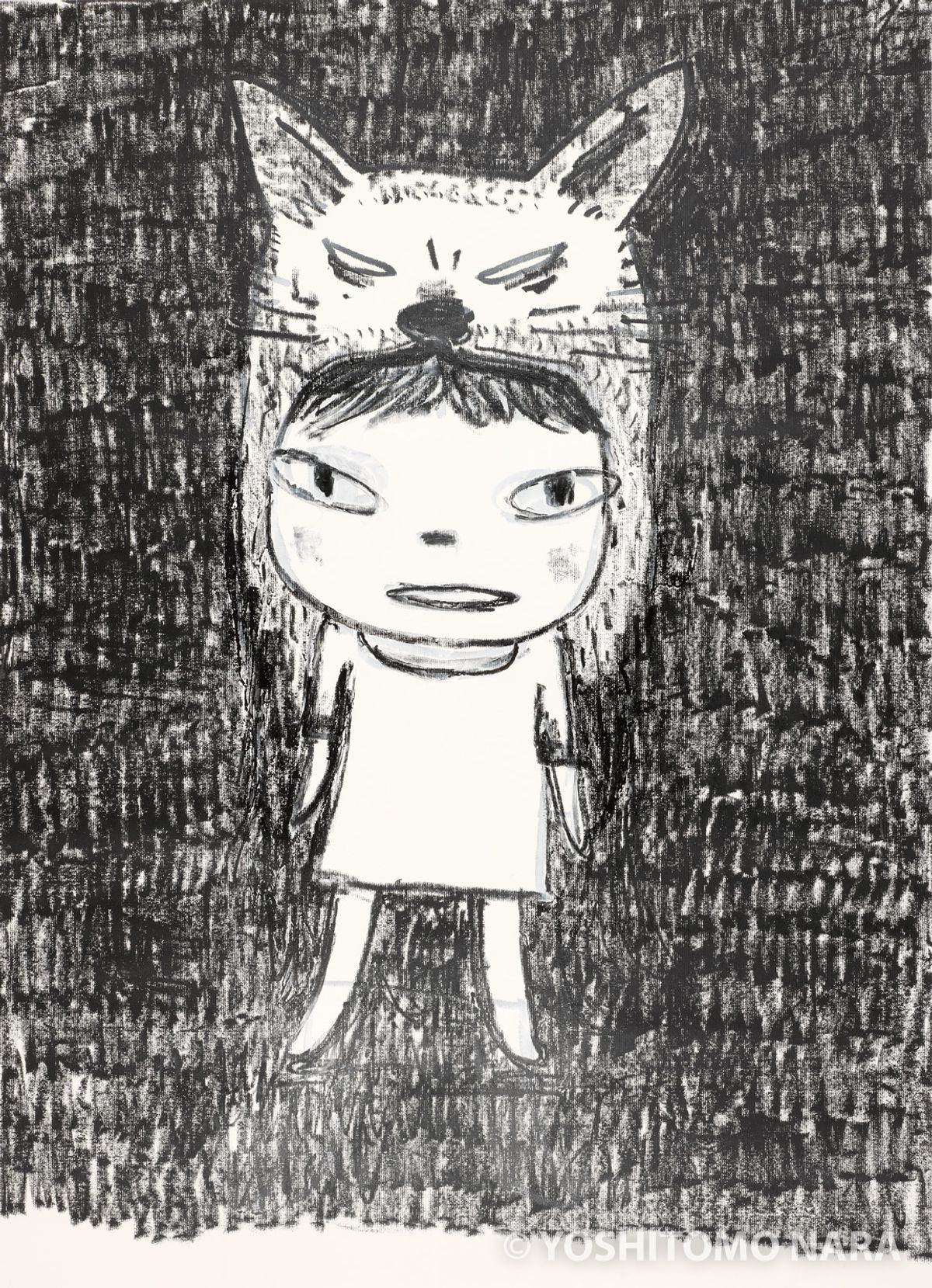 ナガモトマイ 原画 No.YNF7915 - Wild One 2024 | YOSHITOMO NARA The Works