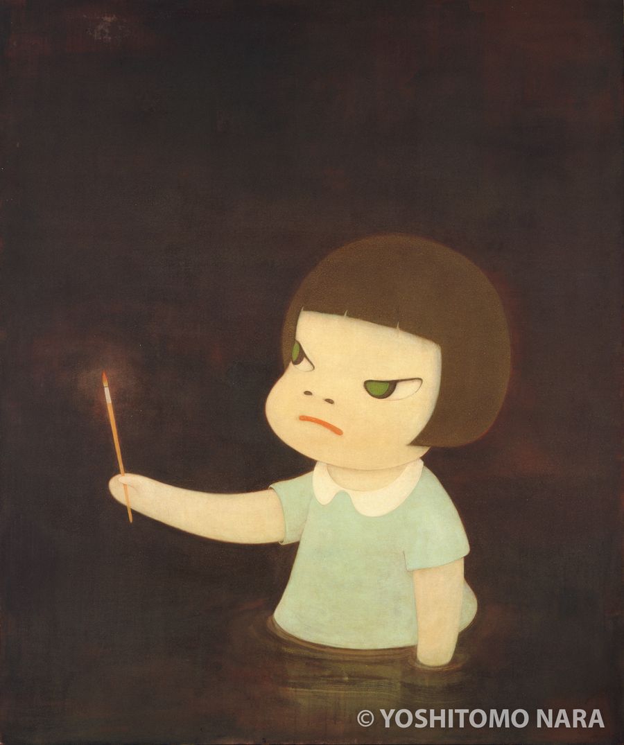 No.YNF2926 - The Little Judge 2001 | YOSHITOMO NARA The