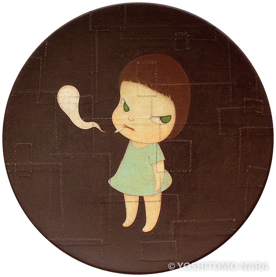 Yoshitomo Nara 奈良美智 「Too Young To Die」2002 大型灰皿