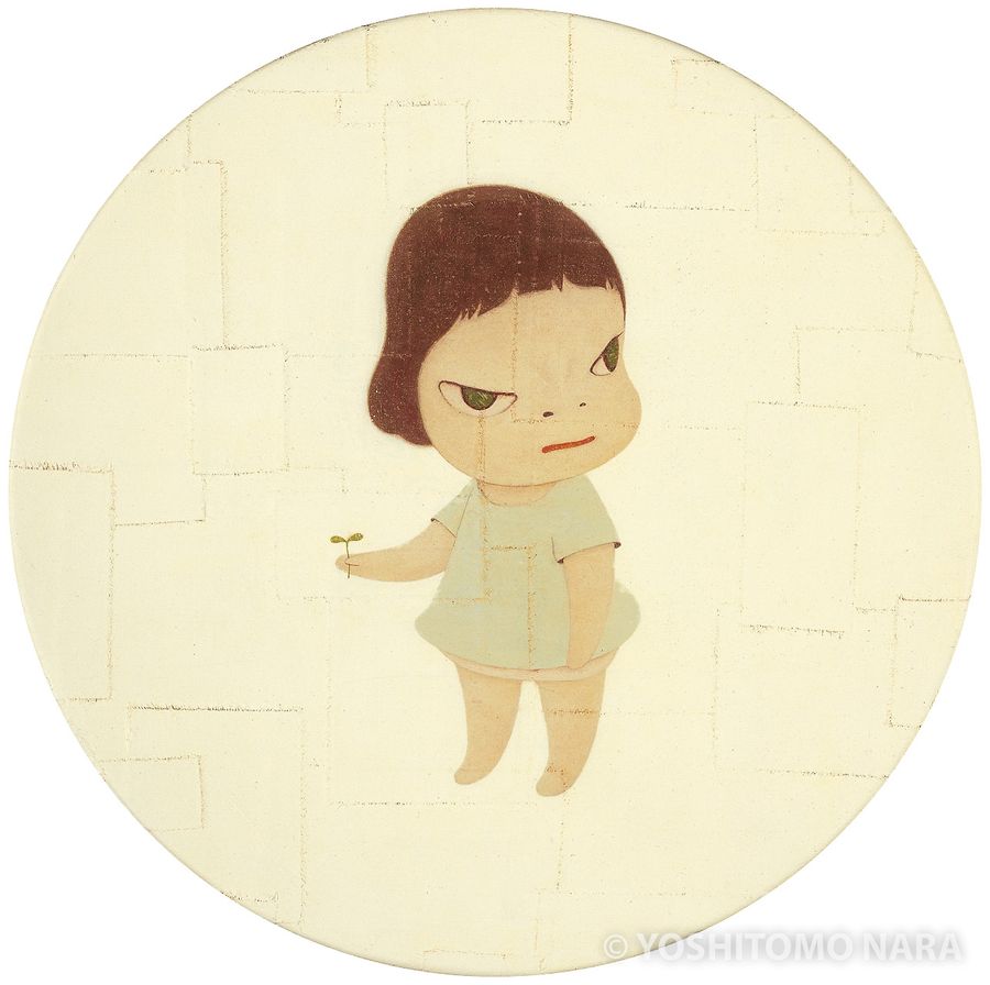 鏡 Sprout in the Hand / Yuz – YOSHITOMO NARA Exhibition