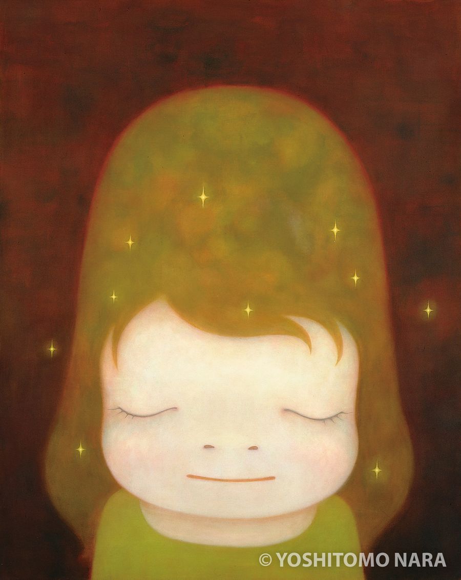 奈良美智 限定ポスター The Little Star Dweller 奈良美智 N's Yard 限定ポスター 「The Little Star Dweller