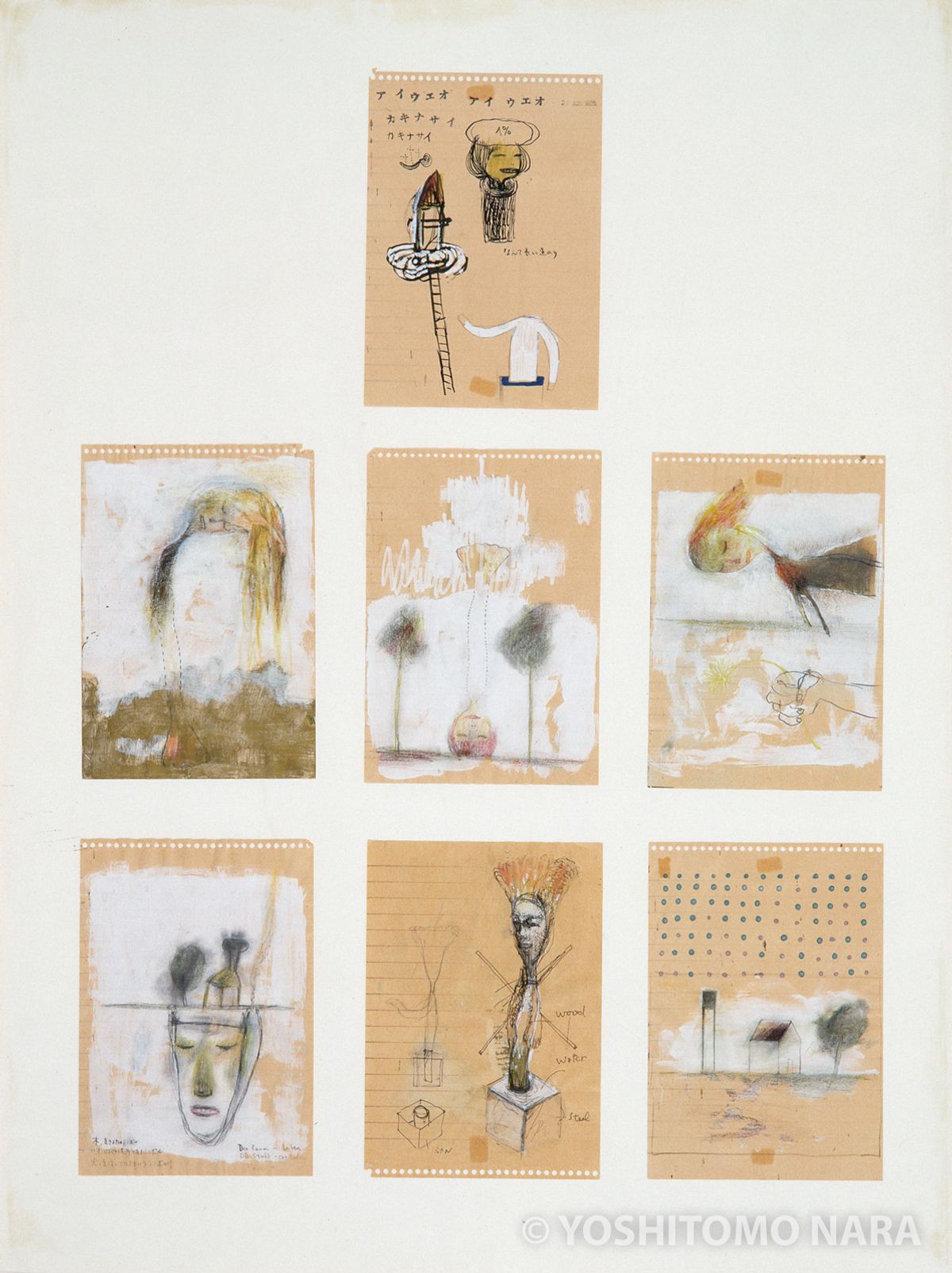 No.YNF160 - Drawings 1988 | YOSHITOMO NARA The Works - 奈良美智