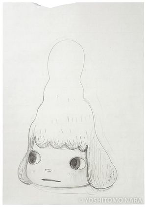 奈良美智　TVスコープ　untitled No.YNF7248 - 33 1/3 2022 | YOSHITOMO NARA The Works - 奈良