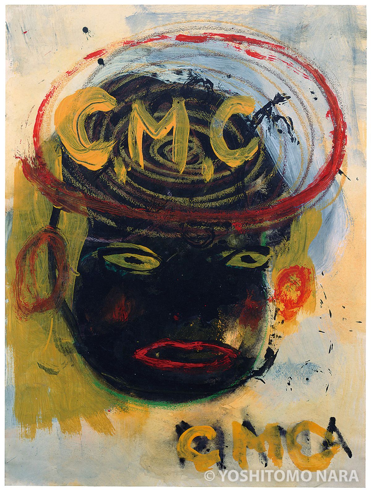 No.YNF492 - Untitled 1990 | YOSHITOMO NARA The Works - 奈良美智