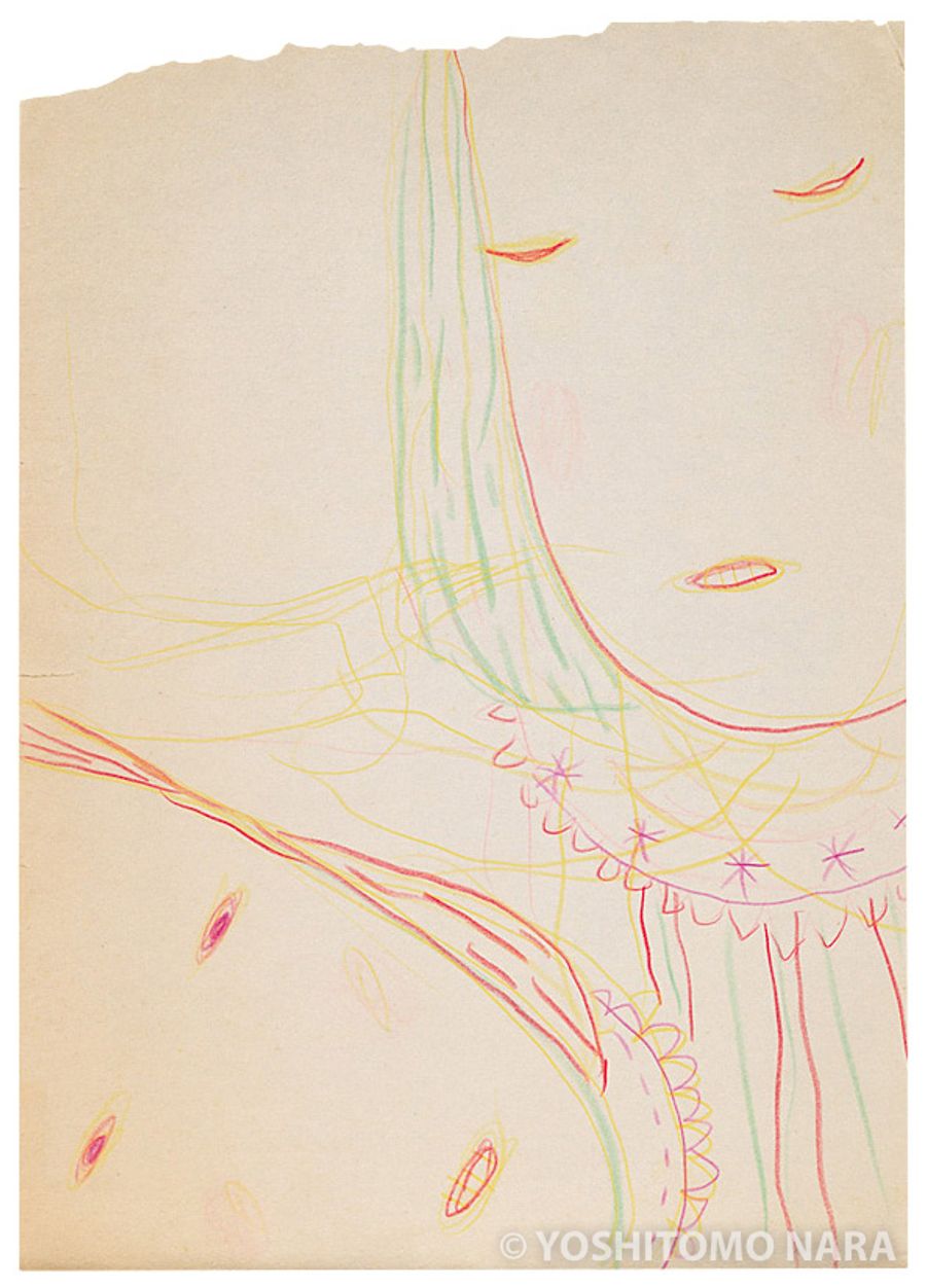 No.YNF180 - Untitled 1988 | YOSHITOMO NARA The Works - 奈良美智