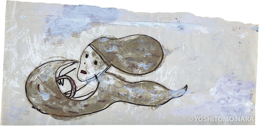 No.YNF759 - Untitled c. 1991 | YOSHITOMO NARA The Works - 奈良美智