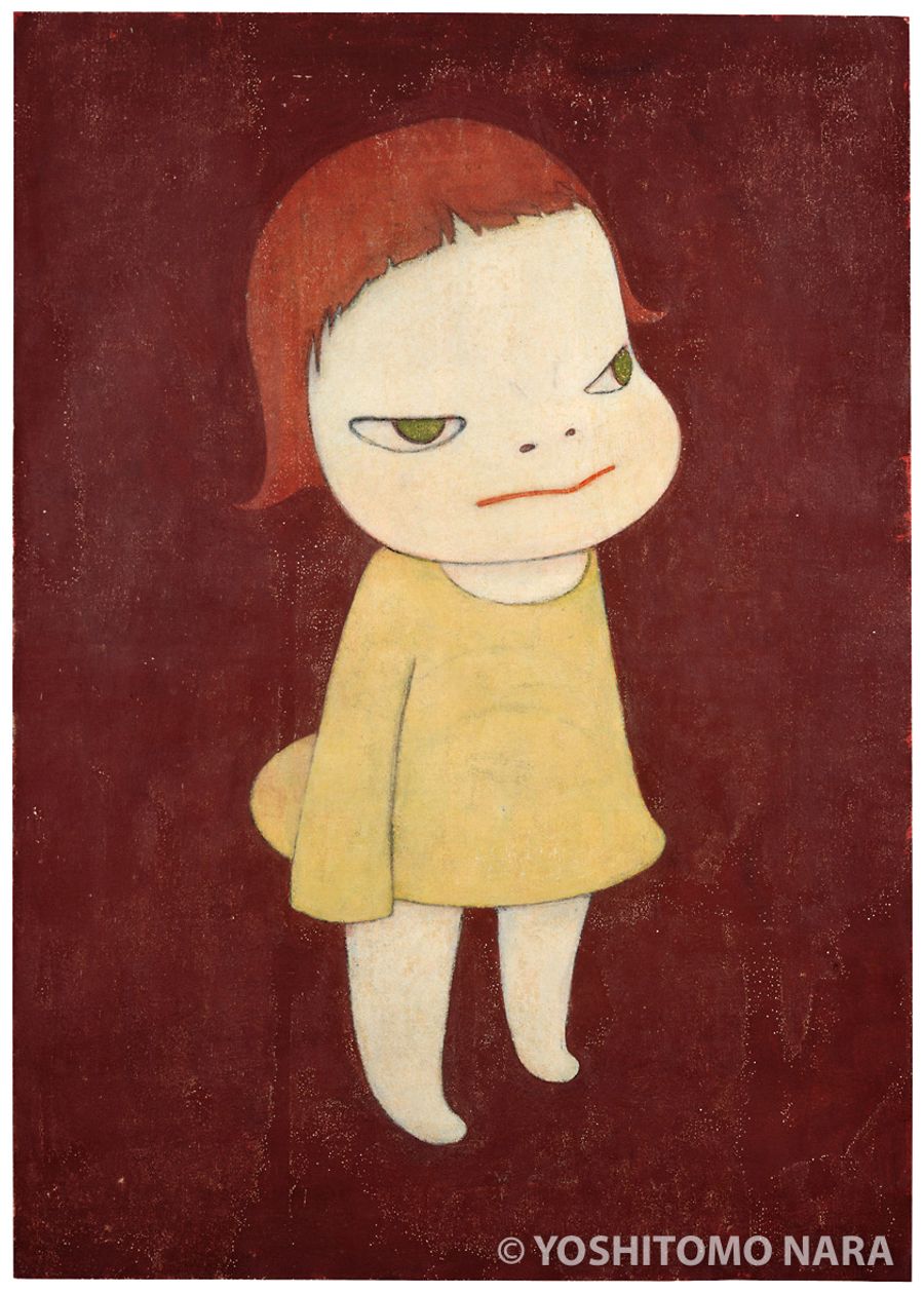 奈良美智 版画 【I Am Alone..】 奈良美智 版画作品 奈良美智