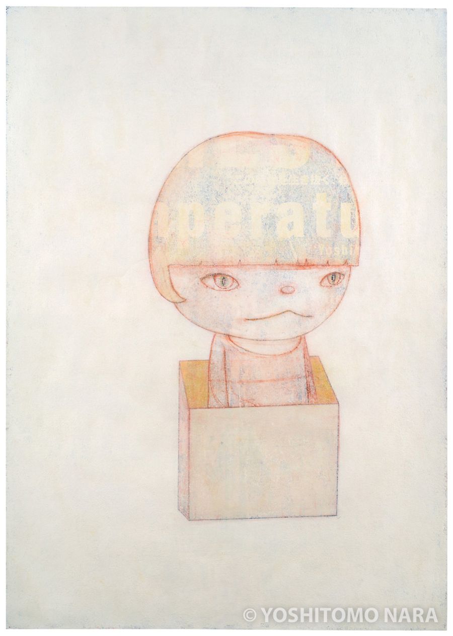 版画 Yoshitomo Nara Untitled, Painted in 2002 No.YNF3087 - Untitled 2002 | YOSHITOMO NARA The Works