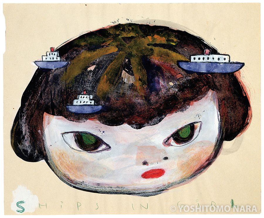 奈良美智 In the Floating World Cup KidIn the Floating World Cup Kid