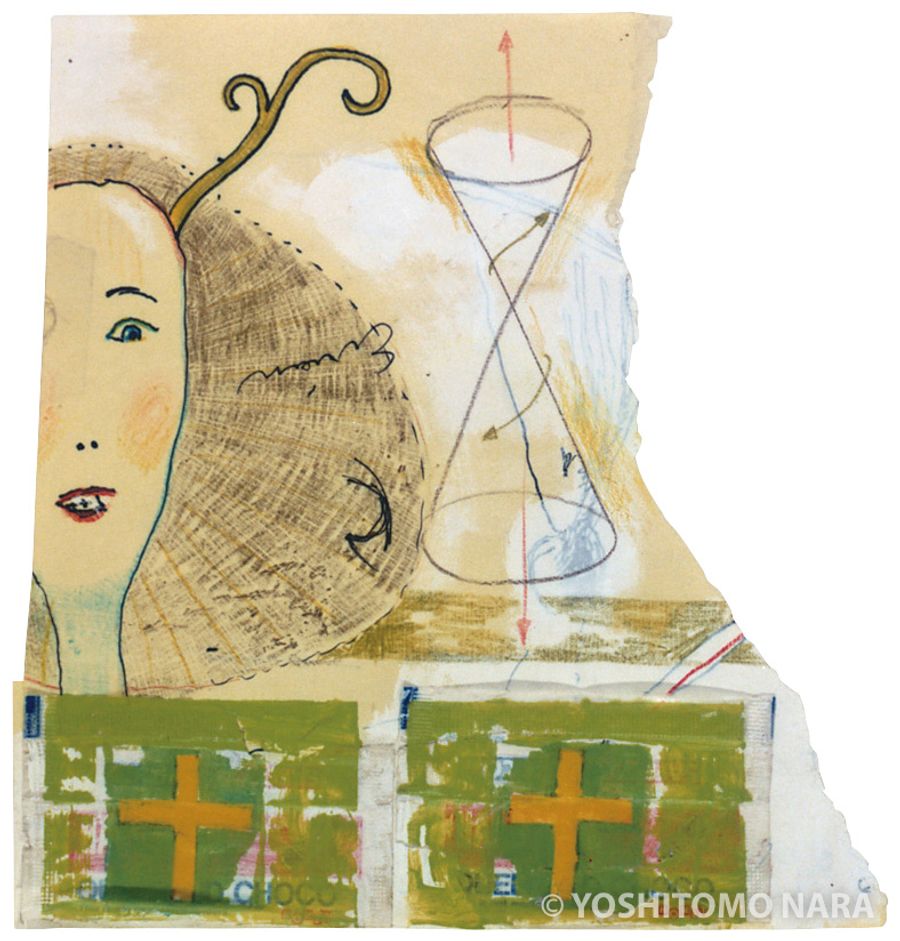 No.YNF208 - Untitled 1988 | YOSHITOMO NARA The Works - 奈良美智