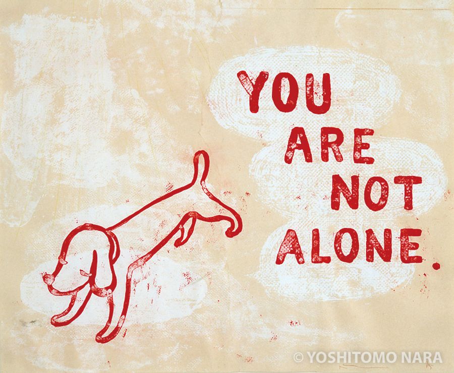 No.YNF1362 - You Are Not Alone 1995 | YOSHITOMO NARA The
