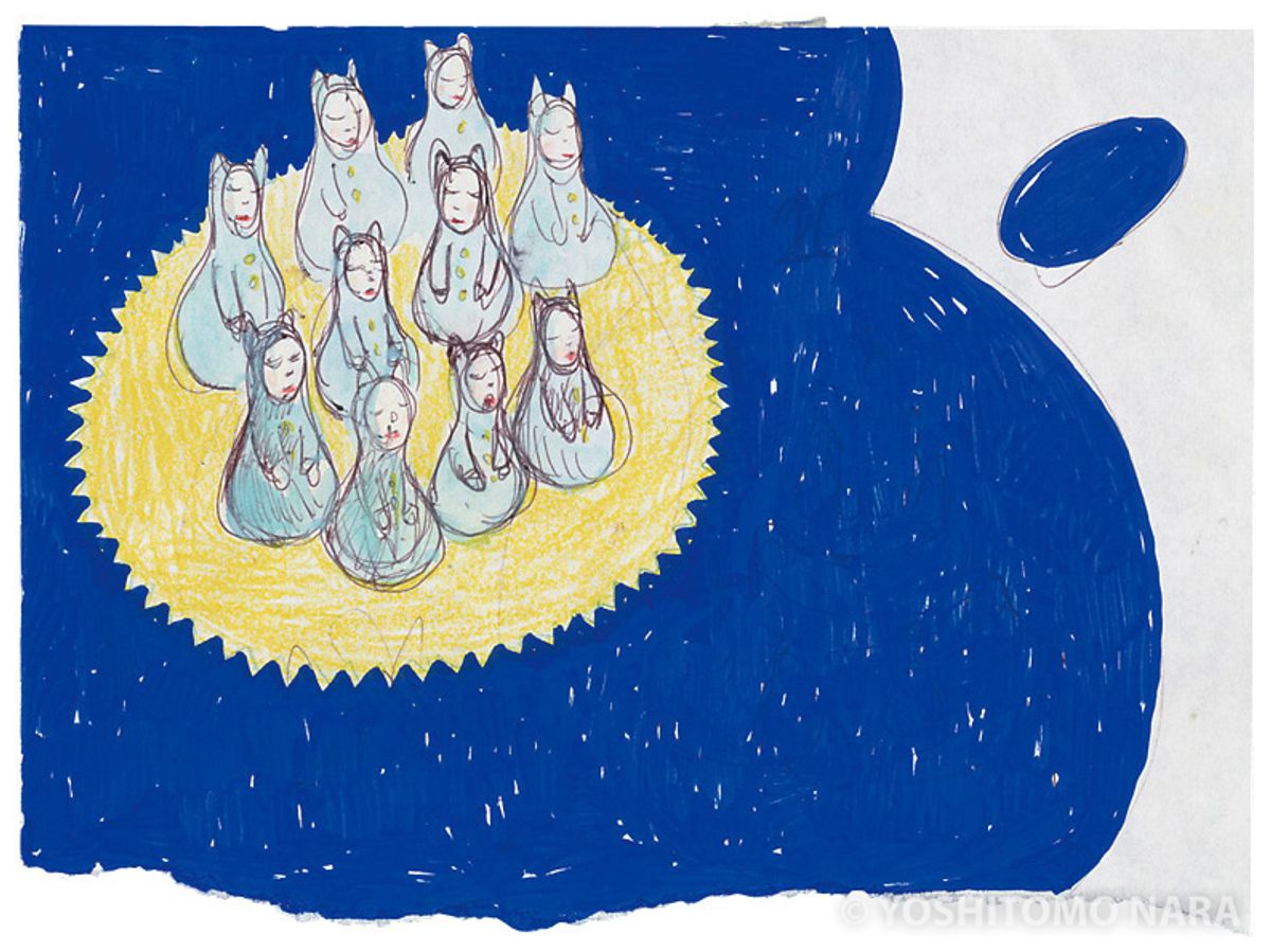 No.YNF1426 - Muñoz's Babies 1995 | YOSHITOMO NARA The Works