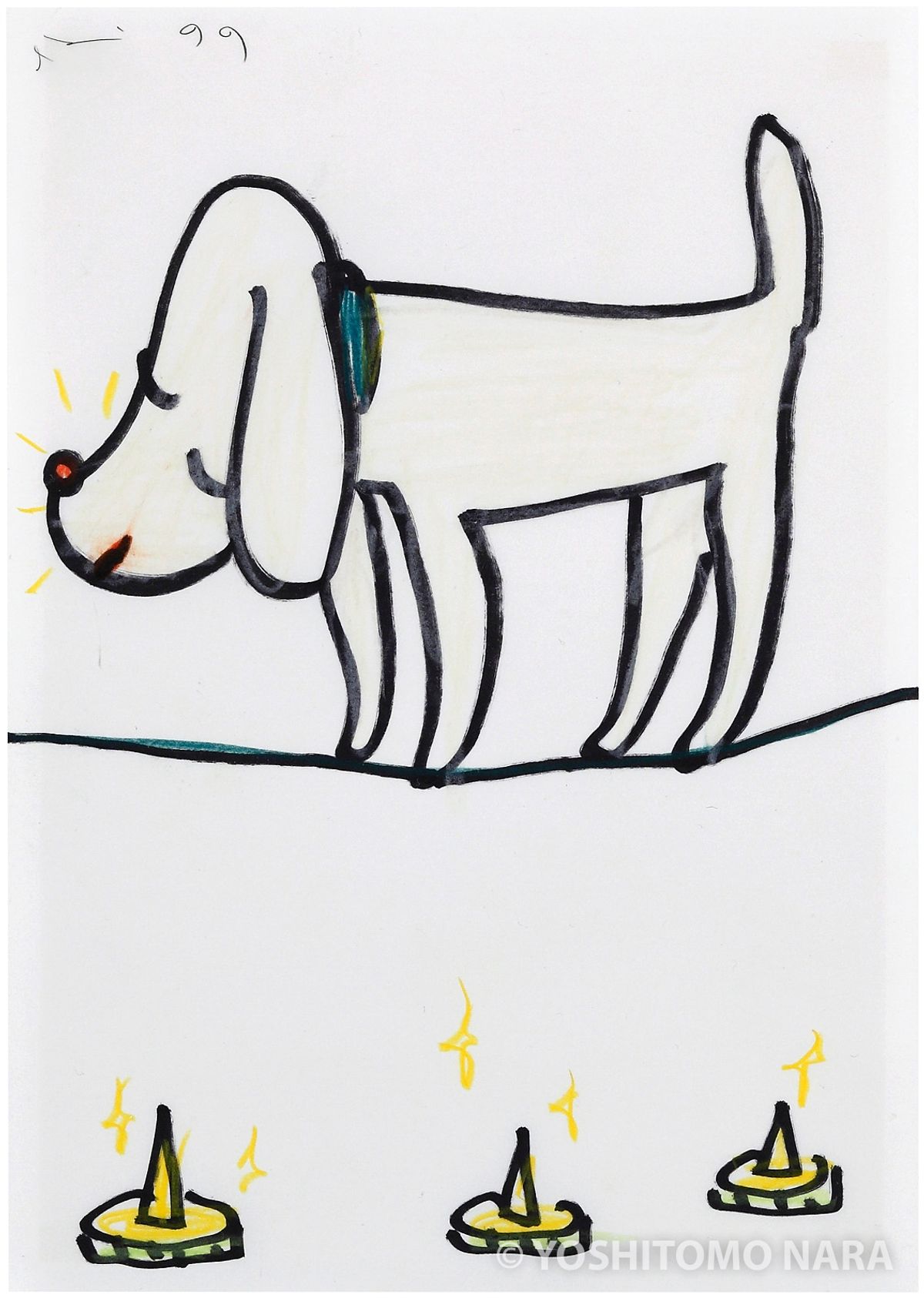 No.YNF2485 - Untitled 1999 | YOSHITOMO NARA The Works - 奈良