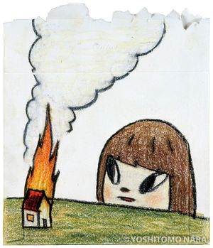 奈良美智　TVスコープ　untitled untitleduntitled|奈良美智 & 杉戸洋Nara Yoshitomo & Sugito