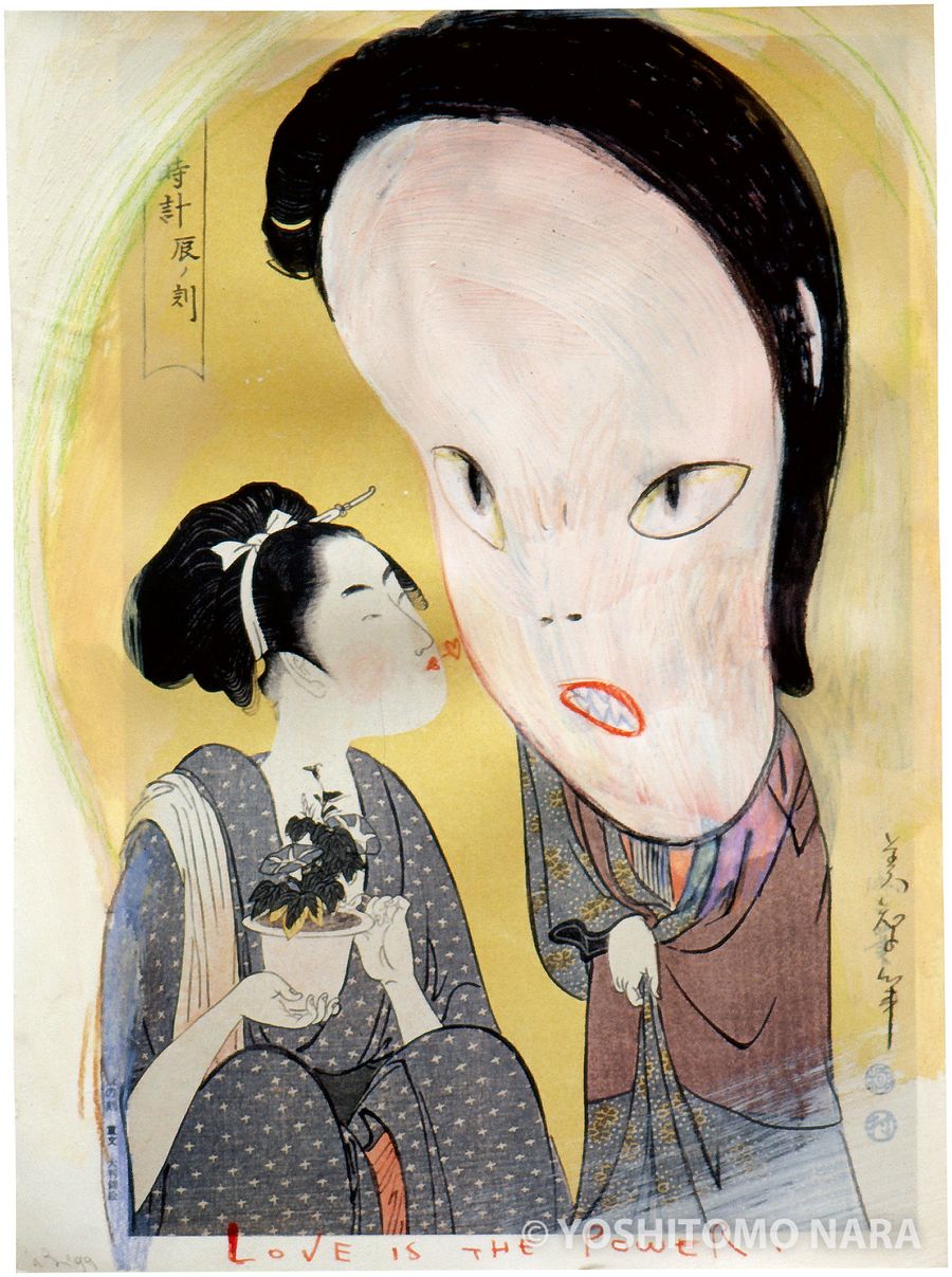 No.YNF2534 - Love Is the Power 1999 | YOSHITOMO NARA The Works