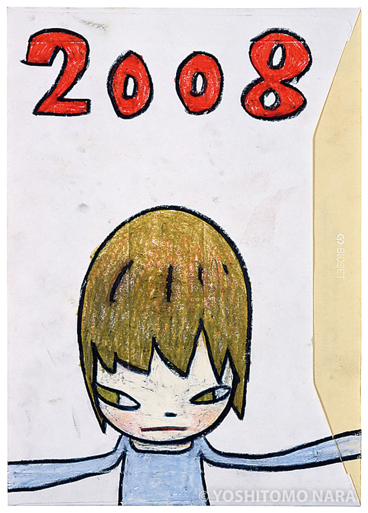 No.YNF4972 - Untitled 2008 | YOSHITOMO NARA The Works