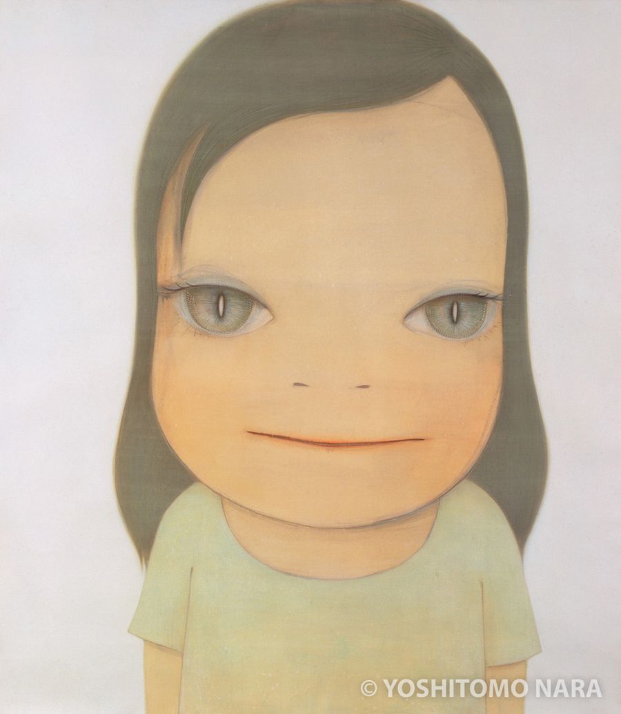 奈良美智　模写 Yahoo!オークション - 【模写】奈良美智 Yoshitomo Nara Mini