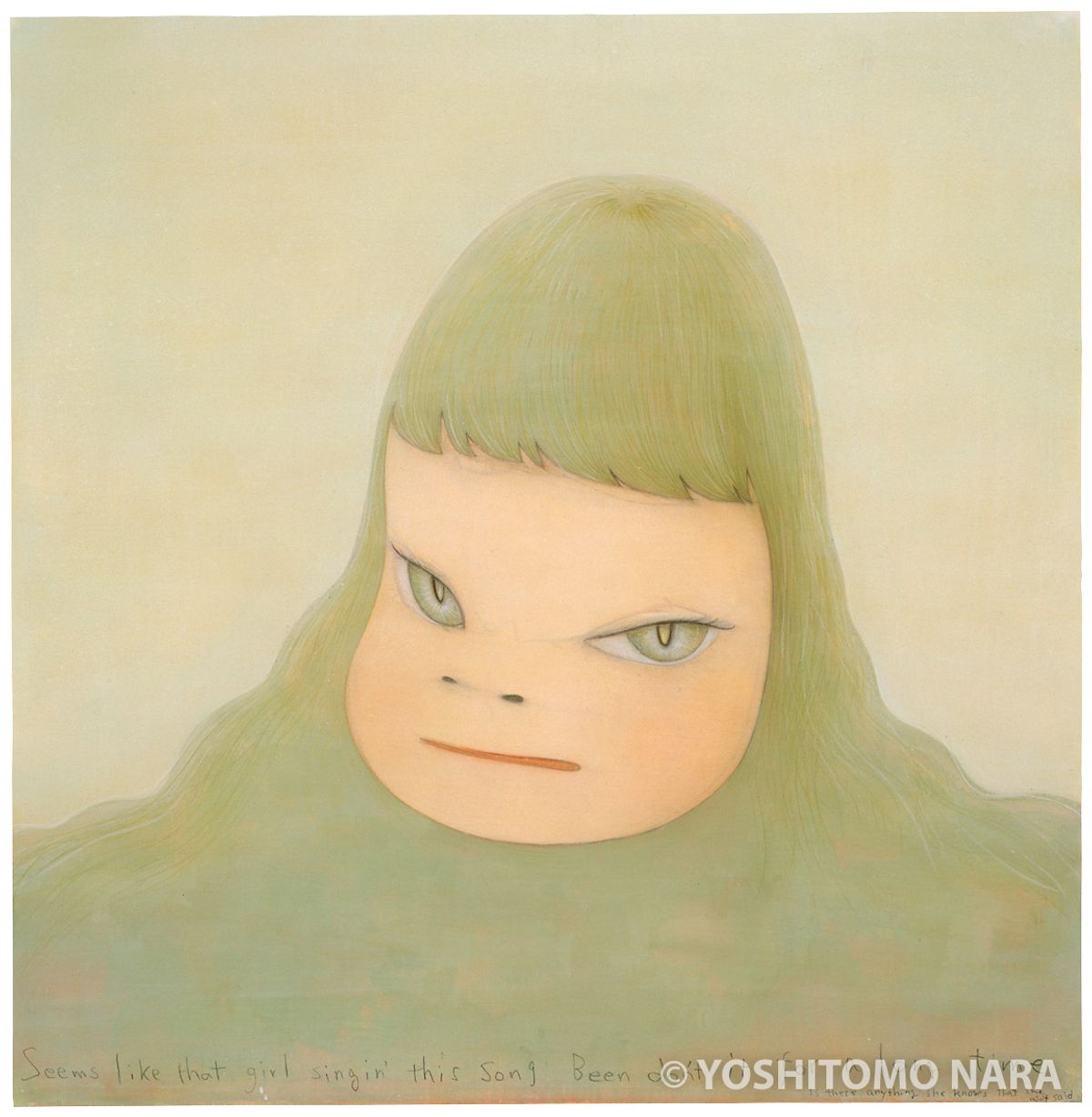 No.YNF3548 - Green Mountain 2003 | YOSHITOMO NARA The Works - 奈良 