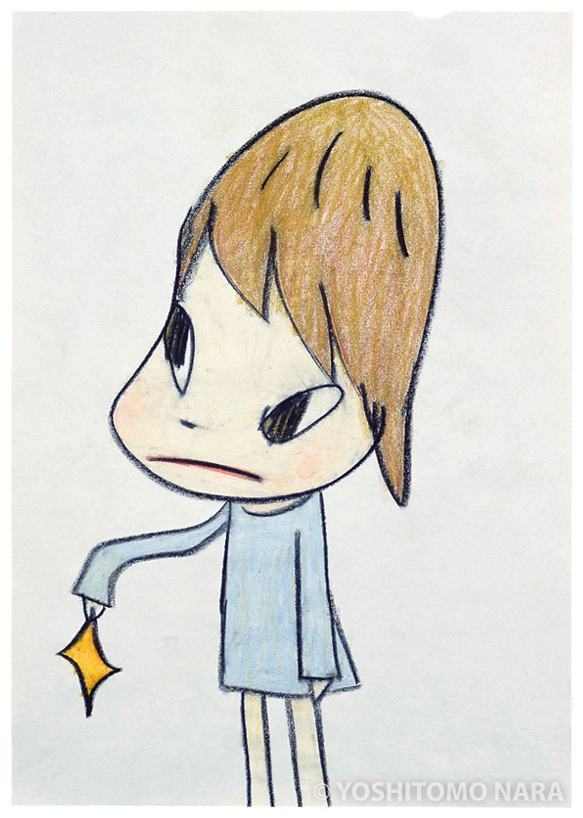 No.YNF4507 - Untitled 2007 | YOSHITOMO NARA The Works - 奈良美智
