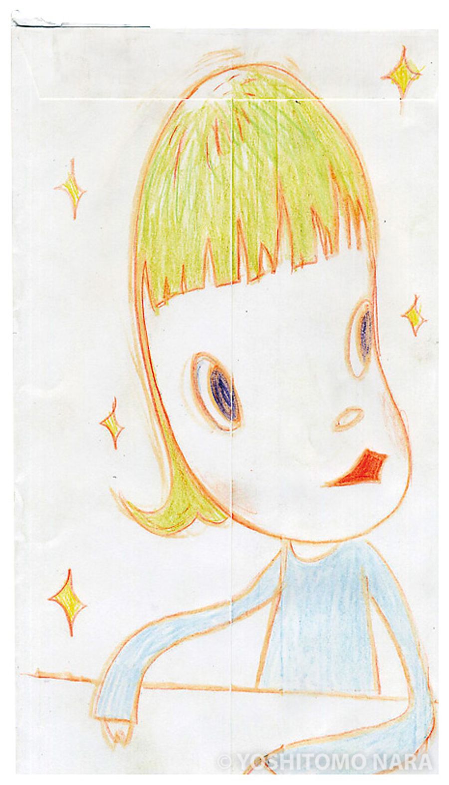 No.YNF3908 - Untitled 2004 | YOSHITOMO NARA The Works - 奈良美智