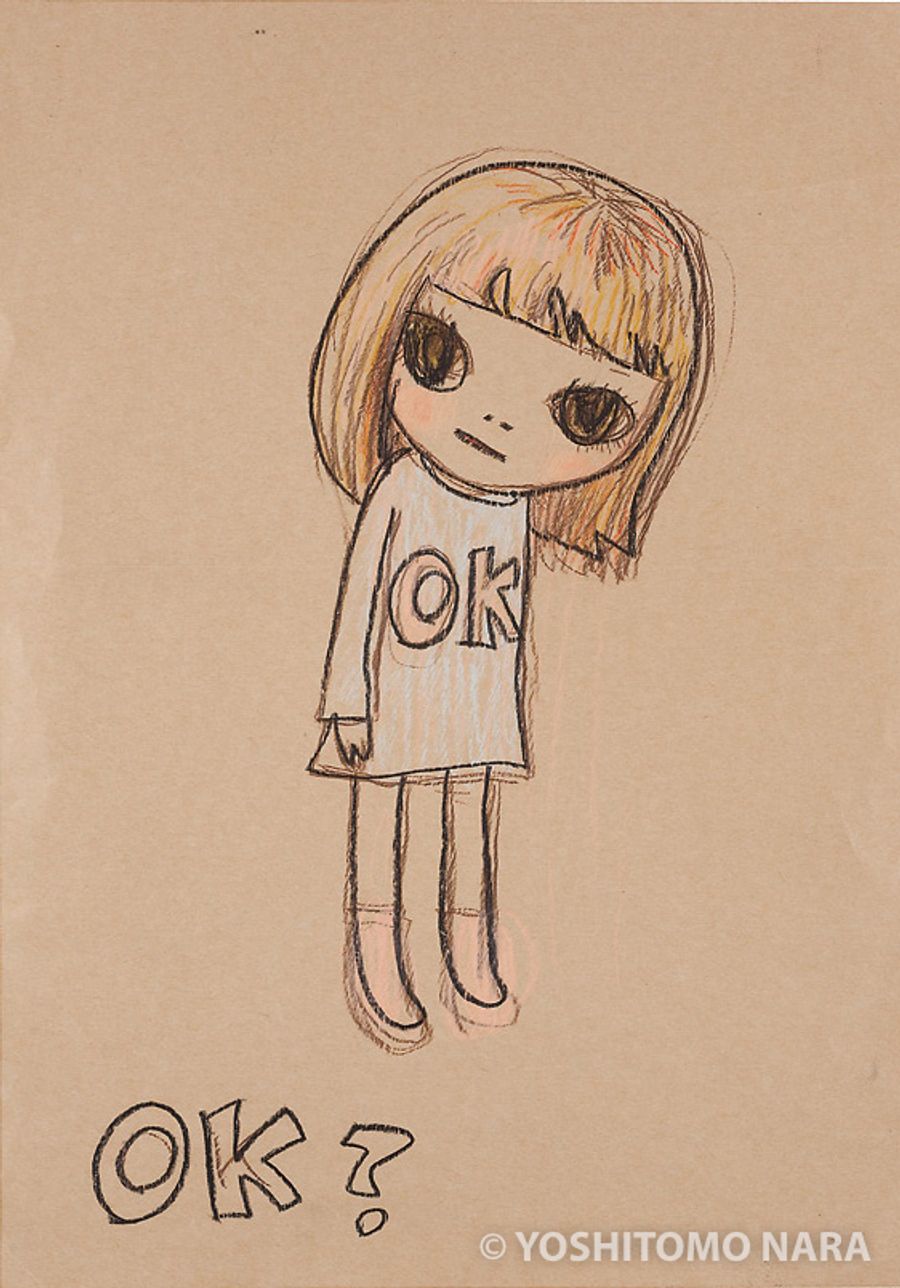 No.YNF4288 - Untitled 2006 | YOSHITOMO NARA The Works - 奈良美智
