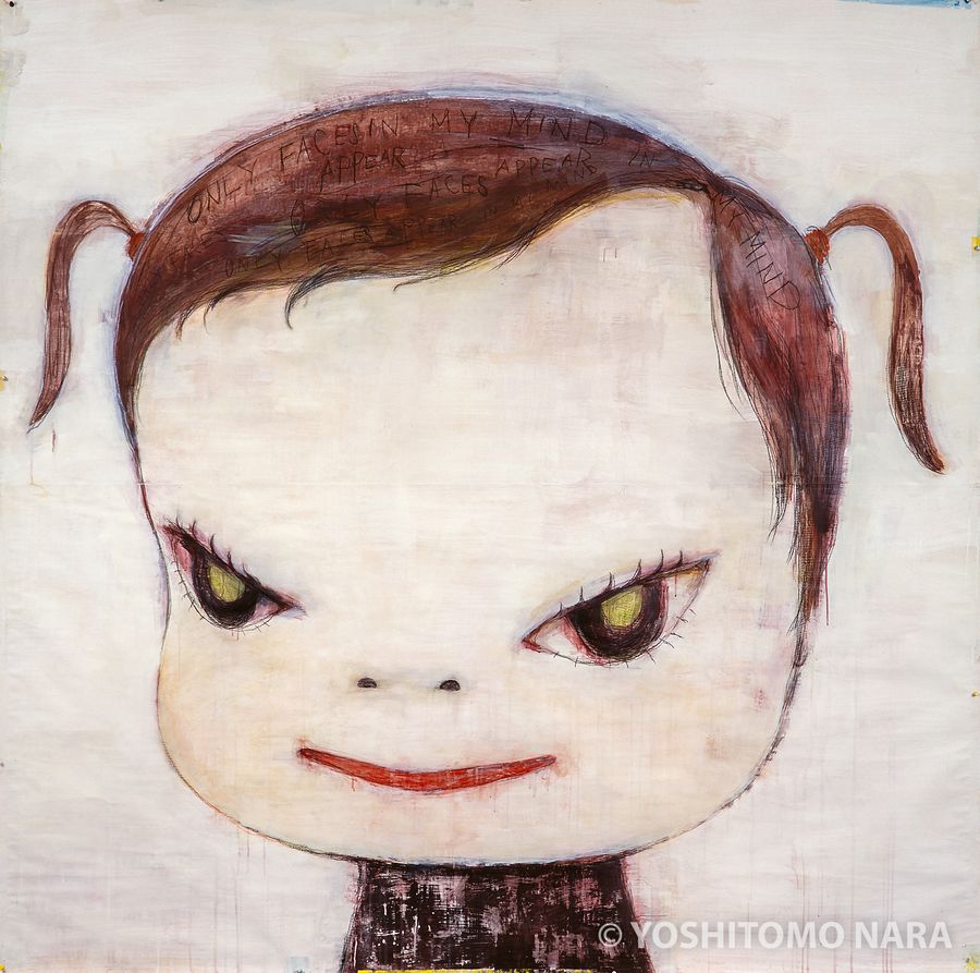 奈良美智 No.YNF2624 - Only Faces Appear in My Mind 2000 | YOSHITOMO NARA