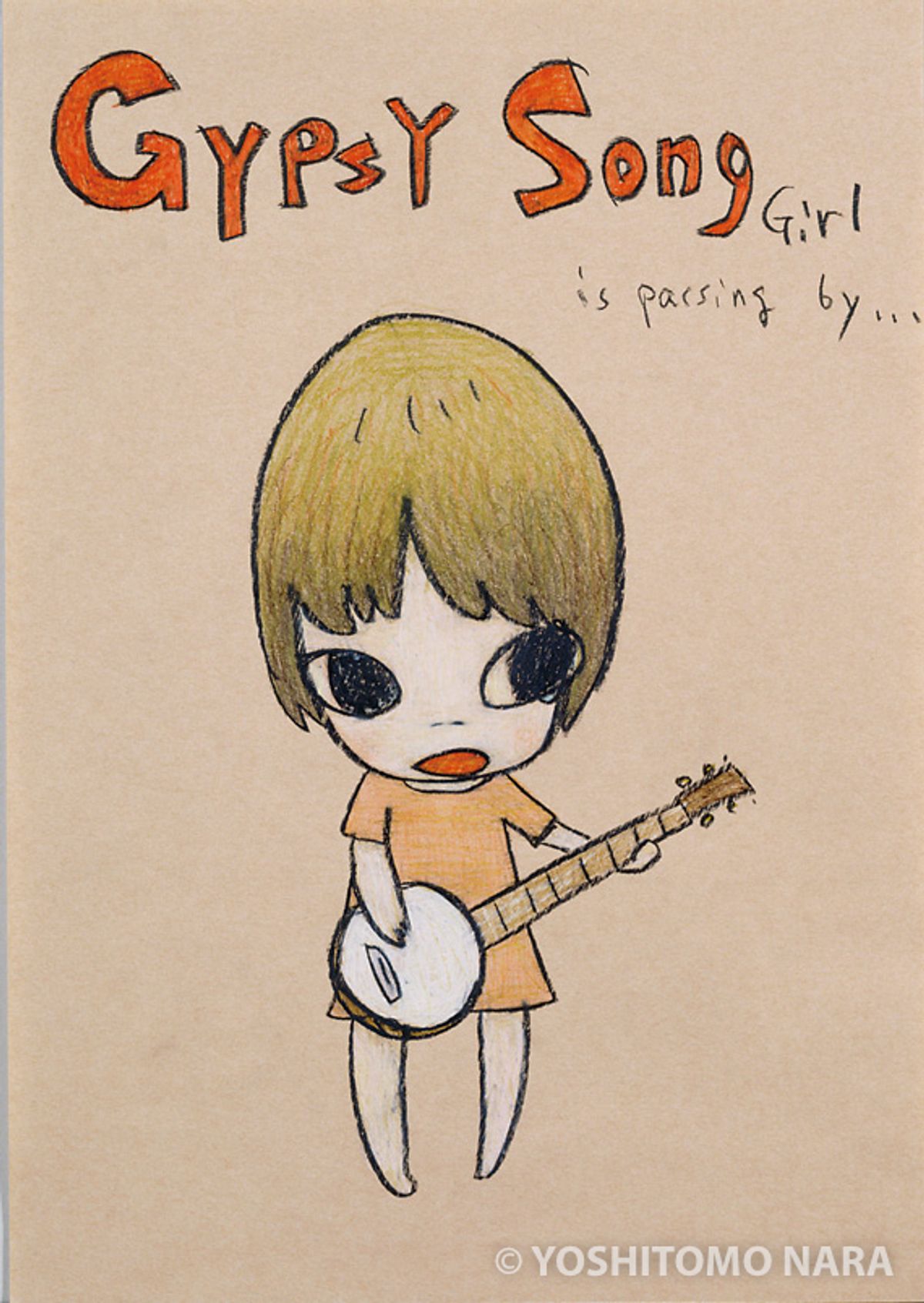 奈良美智　Gypsy Song　エコバッグ　バッグ　Nara Yoshitomo 奈良美智Gypsy SongエコバッグバッグNara Yoshitomo