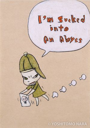 No.YNF4031 - Opened Big Eyes 2005 | YOSHITOMO NARA The Works