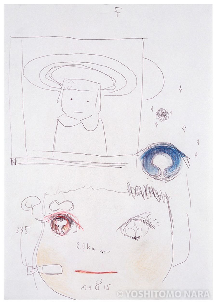 No.YNF4169 - Study for “Missing in Action—Girl Meets Boy—” 2005