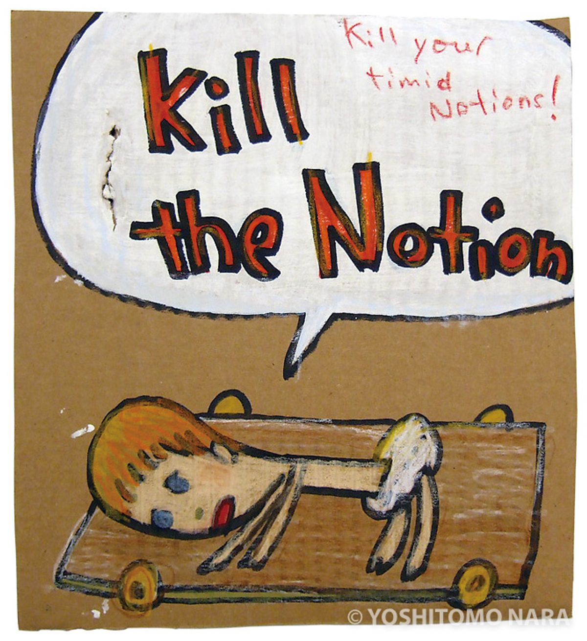 Yoshitomo Nara Drawing File 未開封 Yoshitomo Nara – Self-Selected