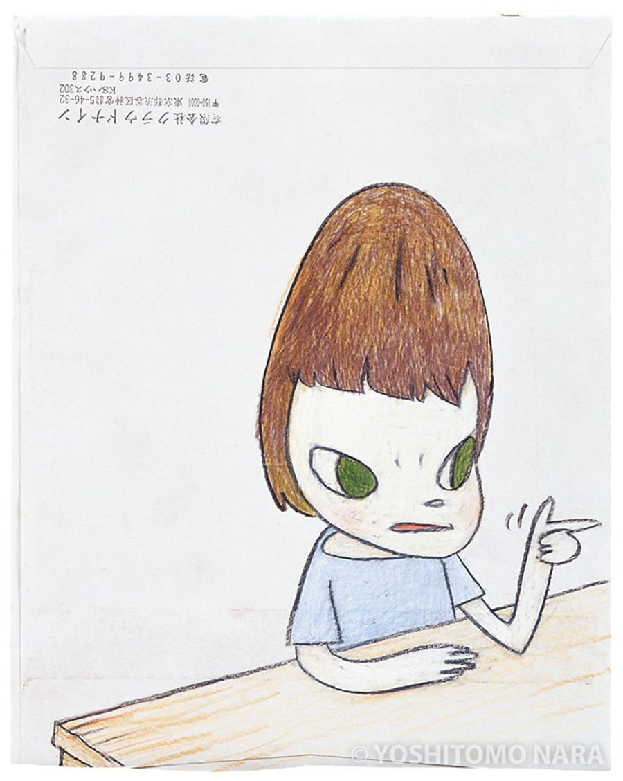 No.YNF4077 - Untitled 2005 | YOSHITOMO NARA The Works - 奈良美智