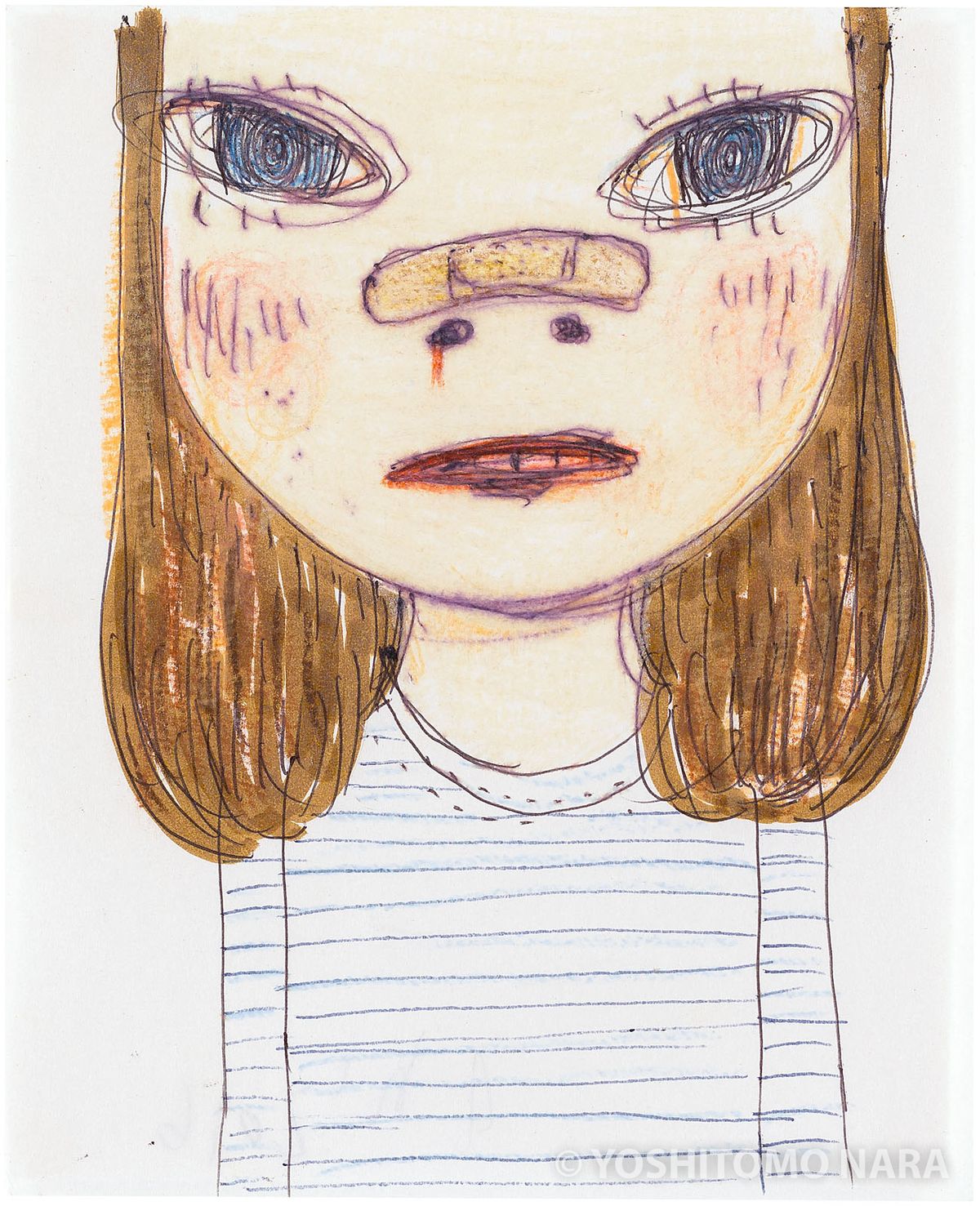 No.YNF6225 - ミニ・ドローイング 2016 | YOSHITOMO NARA The Works