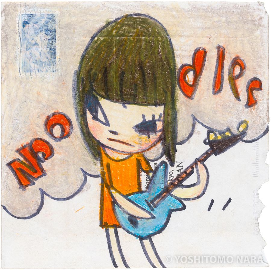 No.YNF6705 - Bass Player / Noodles 2019 | YOSHITOMO NARA The