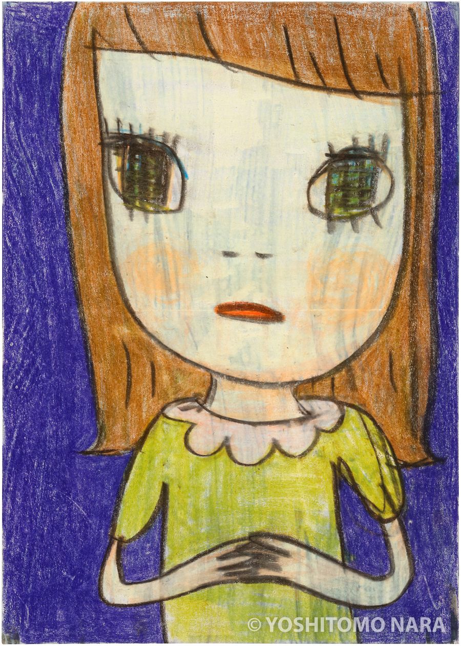 奈良美智 No.YNF6791 - Worry Girl 2020 | YOSHITOMO NARA The Works - 奈良美智