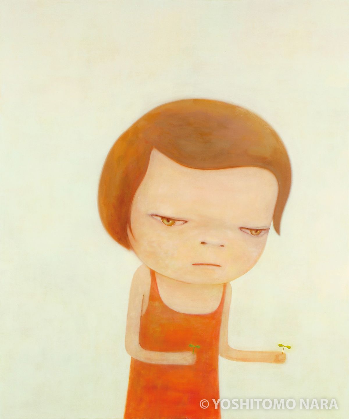 TI 窓際のミモザ他2作品 No.YNF5629 - Under the Hazy Sky 2012 | YOSHITOMO NARA The