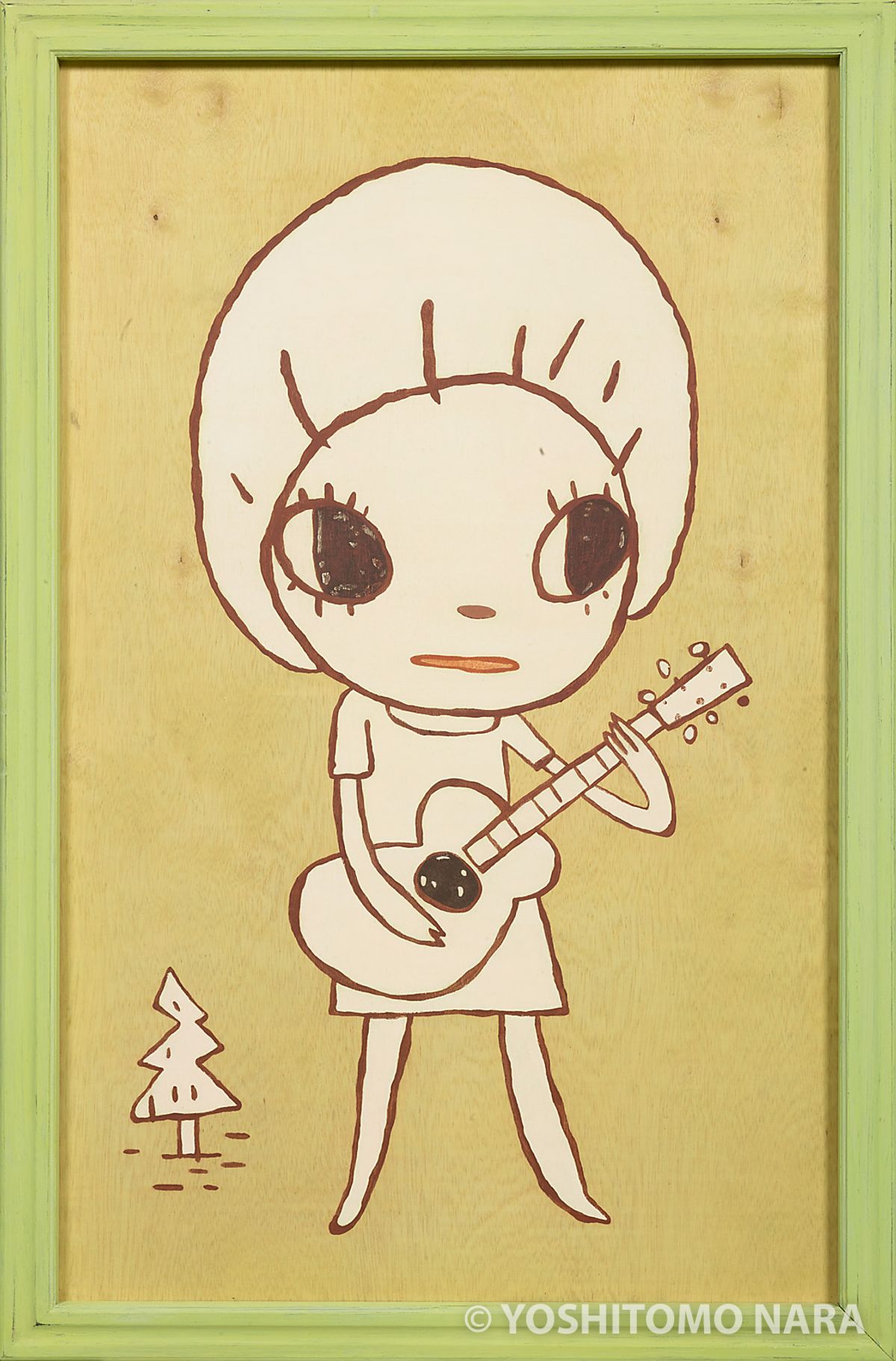 No.YNF5868 - Guitar Girl 2014 | YOSHITOMO NARA The Works - 奈良