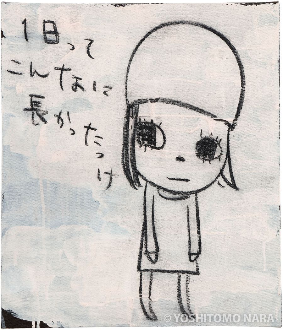 奈良美智 No.YNF6498 - Untitled 2018 | YOSHITOMO NARA The Works - 奈良美智